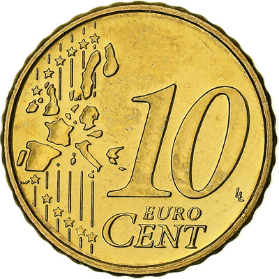 Österreich, 
            
               10 Euro Cent, 
            
               Cathedral Saint Stephen