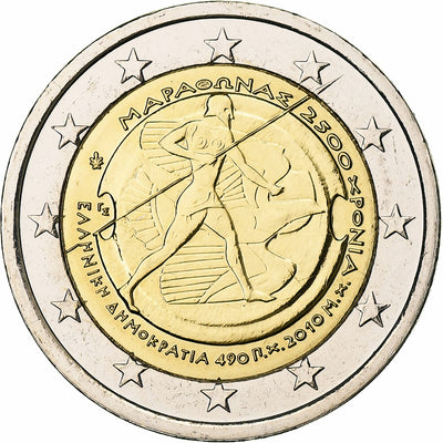 Griechenland, 
            
               2 Euro, 
            
               Marathon