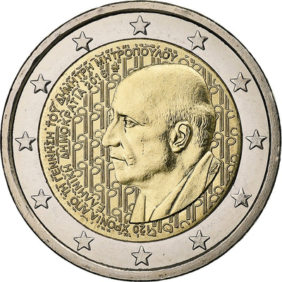 Griechenland, 
            
               2 Euro, 
            
               Dimitri Mitropoulos