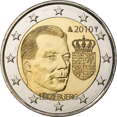 Luxemburg, 
            
               2 Euro, 
            
               Coat of Arms