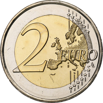 Luxemburg, 
            
               2 Euro, 
            
               Coat of Arms