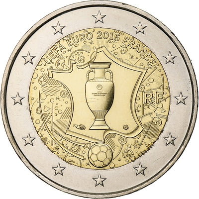 Frankreich, 
            
               2 Euro, 
            
               UEFA Euro 2016