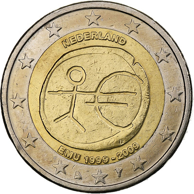 Niederlande, 
            
               2 Euro, 
            
               Union économique et monétaire