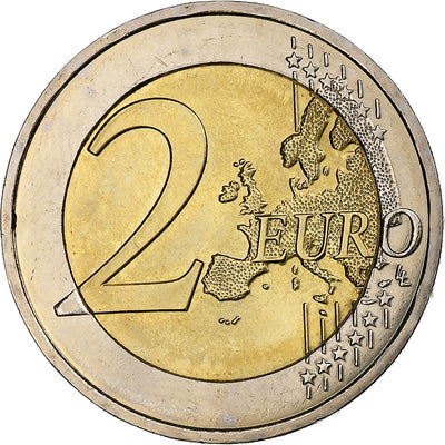 Frankreich, 
            
               2 Euro, 
            
               Introduction de l'euro