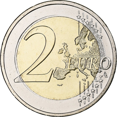 Griechenland, 
            
               2 Euro, 
            
               Introduction de l'euro