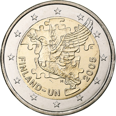 Finnland, 
            
               2 Euro, 
            
               ONU