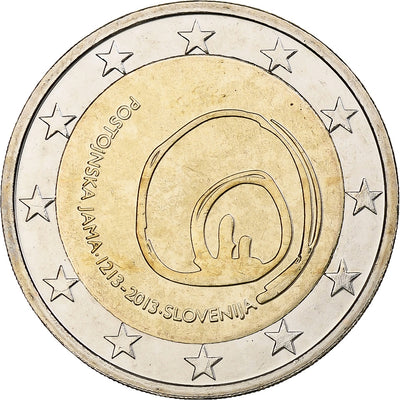 Slowenien, 
            
               2 Euro, 
            
               Postojna