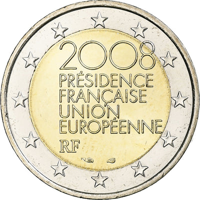 Frankreich, 
            
               2 Euro, 
            
               présidence de l'UE