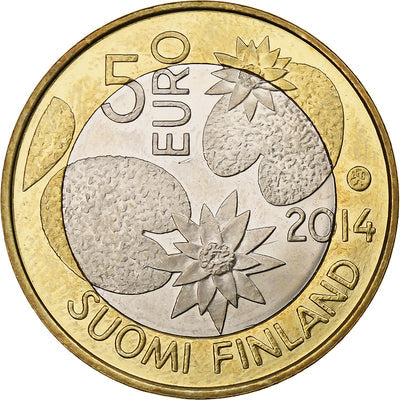 Finnland, 
            
               5 Euro, 
            
               Nordic Nature Series - Waters