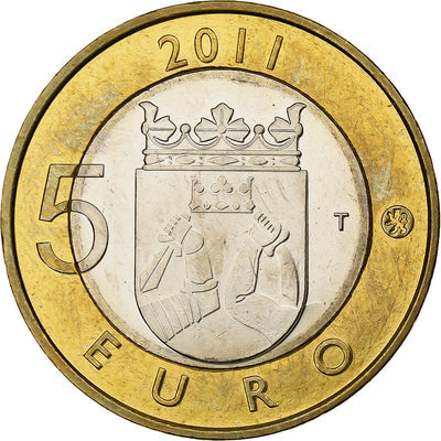 Finnland, 
            
               5 Euro, 
            
               Provinces - Karelia