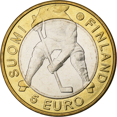 Finnland, 
            
               5 Euro, 
            
               IIHF Hockey World Championship