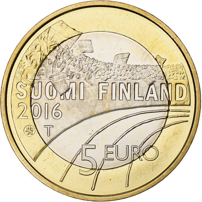 Finnland, 
            
               5 Euro, 
            
               Athletics