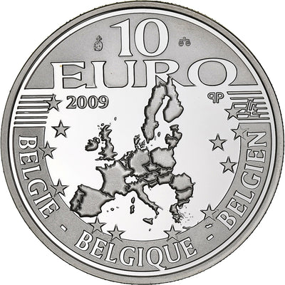 Belgien, 
            
               10 Euro, 
            
               2009