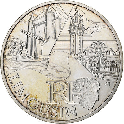 Frankreich, 
            
               10 Euro, 
            
               Limousin