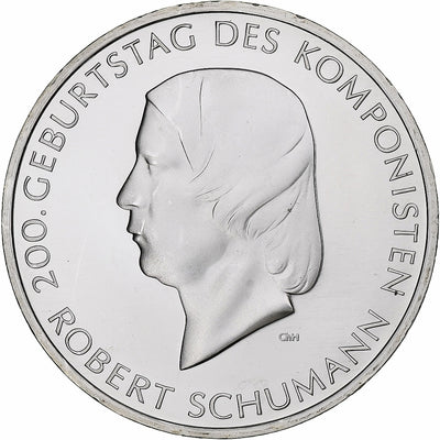 Deutschland, 
            
               10 Euro, 
            
               Robert Schumann