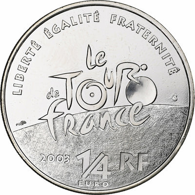 Frankreich, 
            
               1/4 Euro, 
            
               Semeuse