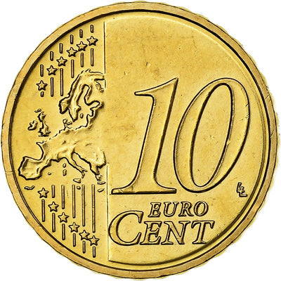 Latvia, 
            
               10 Centimes, 
            
               2014