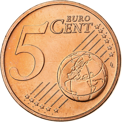 Latvia, 
            
               5 Centimes, 
            
               2014