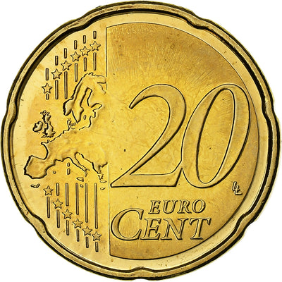 Estonia, 
            
               20 Centimes, 
            
               2011