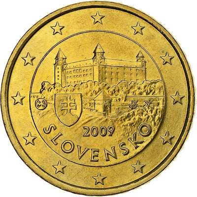 Slowakei, 
            
               50 Centimes, 
            
               2009