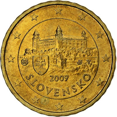 Slowakei, 
            
               10 Centimes, 
            
               2009