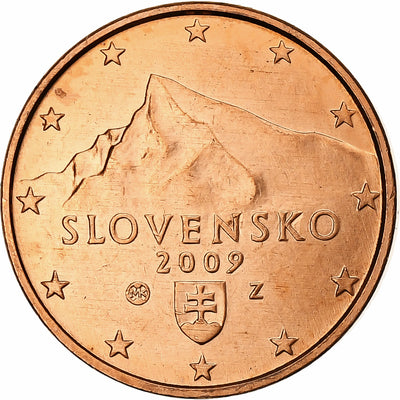 Slowakei, 
            
               1 Centime, 
            
               2009