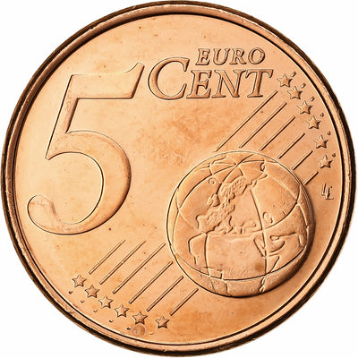 Zypern, 
            
               5 Centimes, 
            
               2008