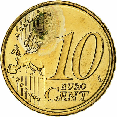 Zypern, 
            
               10 Centimes, 
            
               2008