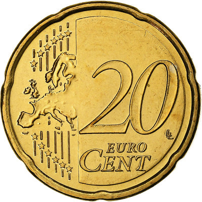 Zypern, 
            
               20 Centimes, 
            
               2008