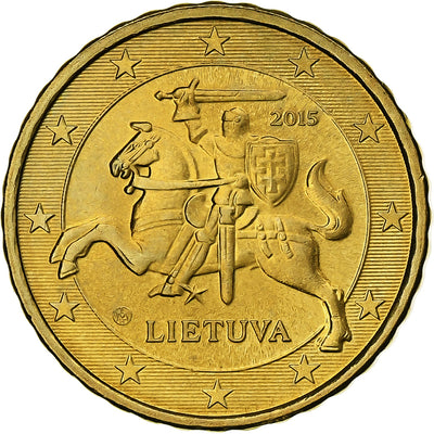 Lithuania, 
            
               10 Centimes, 
            
               2015