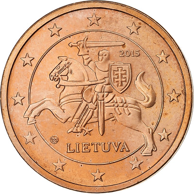 Lithuania, 
            
               2 Centimes, 
            
               2015