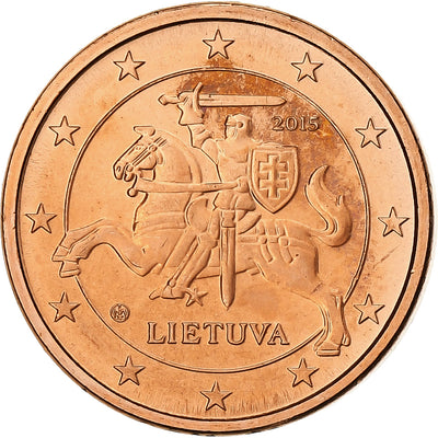 Lithuania, 
            
               Centime, 
            
               2015