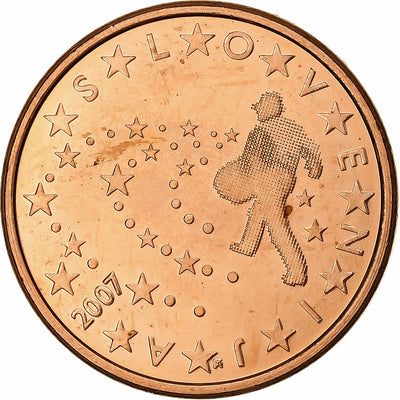 Slowenien, 
            
               5 Centimes, 
            
               2007