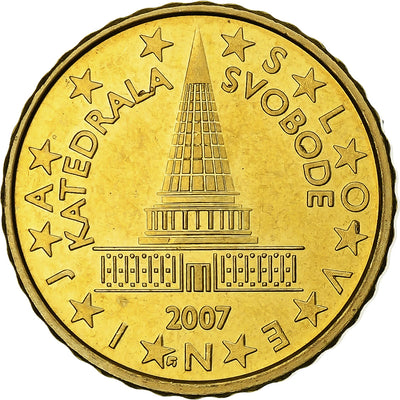 Slowenien, 
            
               10 Centimes, 
            
               2007