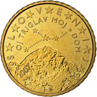 Slowenien, 
            
               50 Centimes, 
            
               2007