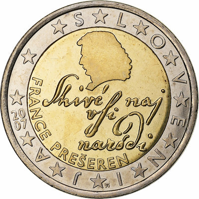 Slowenien, 
            
               2 Euro, 
            
               2007