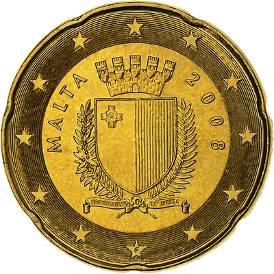 Malta, 
            
               20 Centimes, 
            
               2008