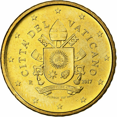 Vatikan, 
            
               50 Centimes, 
            
               2017