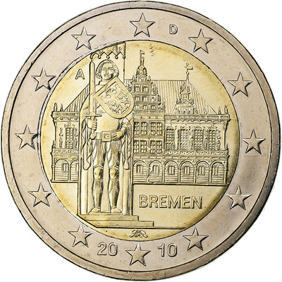 Deutschland, 
            
               2 Euro, 
            
               Bremen