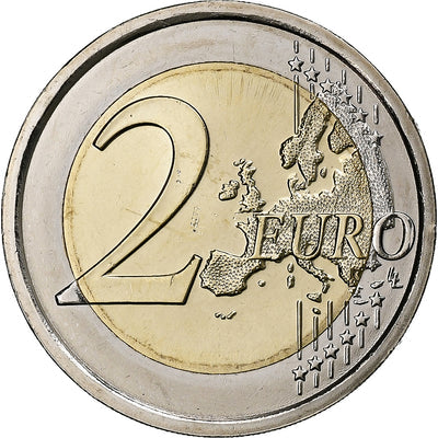 Italien, 
            
               2 Euro, 
            
               Italian Republic Constitution