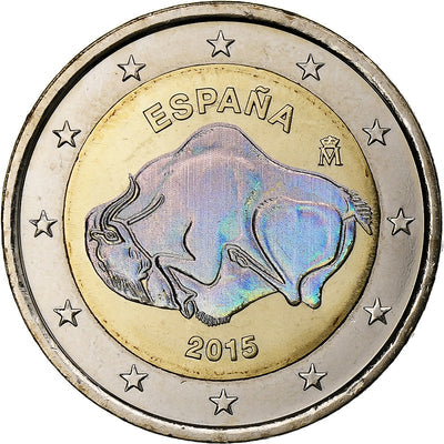 Spanien, 
            
               2 Euro, 
            
               Cave of Altamira