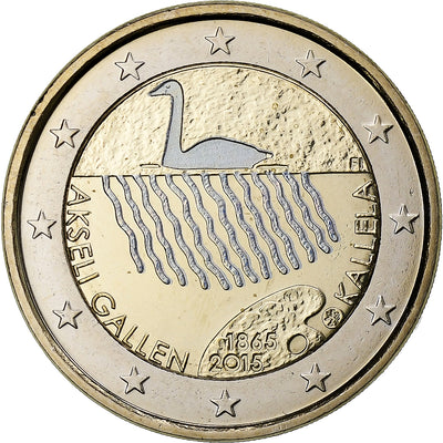 Finnland, 
            
               2 Euro, 
            
               Akseli Gallen-Kallela