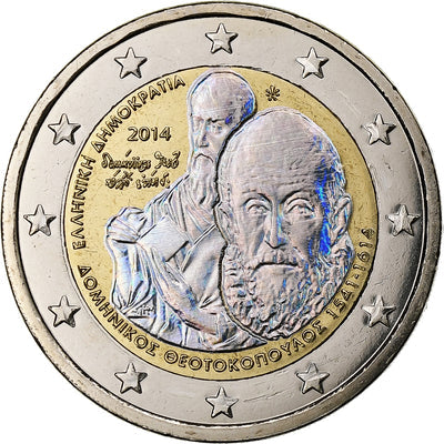 Griechenland, 
            
               2 Euro, 
            
               El Greco