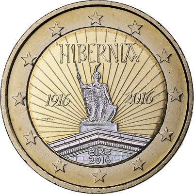 Ireland, 
            
               2 Euro, 
            
               Easter Rising