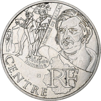 Frankreich, 
            
               10 Euro, 
            
               Centre