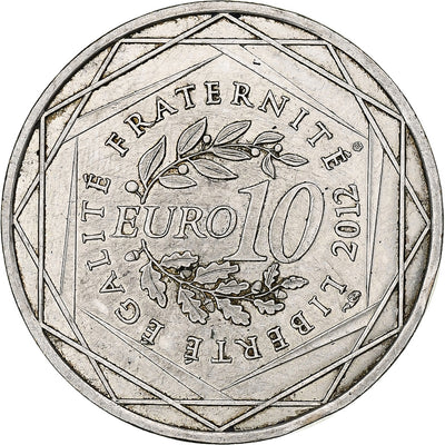 Frankreich, 
            
               10 Euro, 
            
               Centre