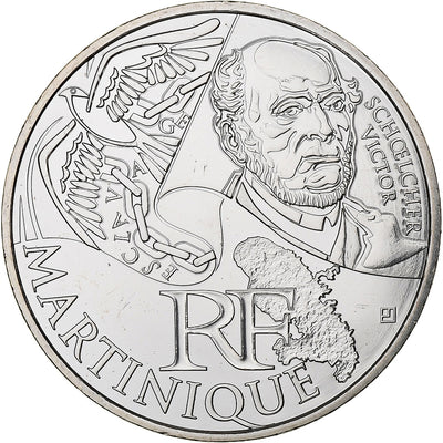 Frankreich, 
            
               10 Euro, 
            
               Martinique