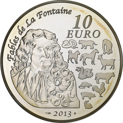 Frankreich, 
            
               10 Euro, 
            
               Year of the Snake