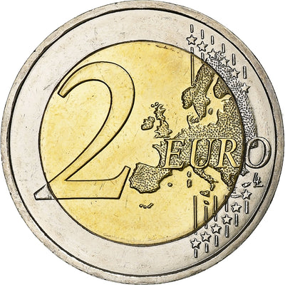 Frankreich, 
            
               2 Euro, 
            
               10 Years of Euros Cash