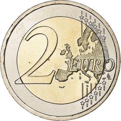 Österreich, 
            
               2 Euro, 
            
               10 Years of Euros Cash